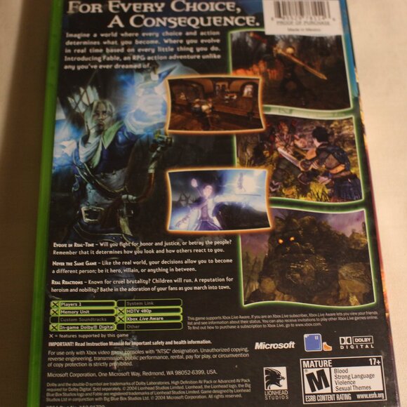 XBOX Fable - Picture 4 of 4